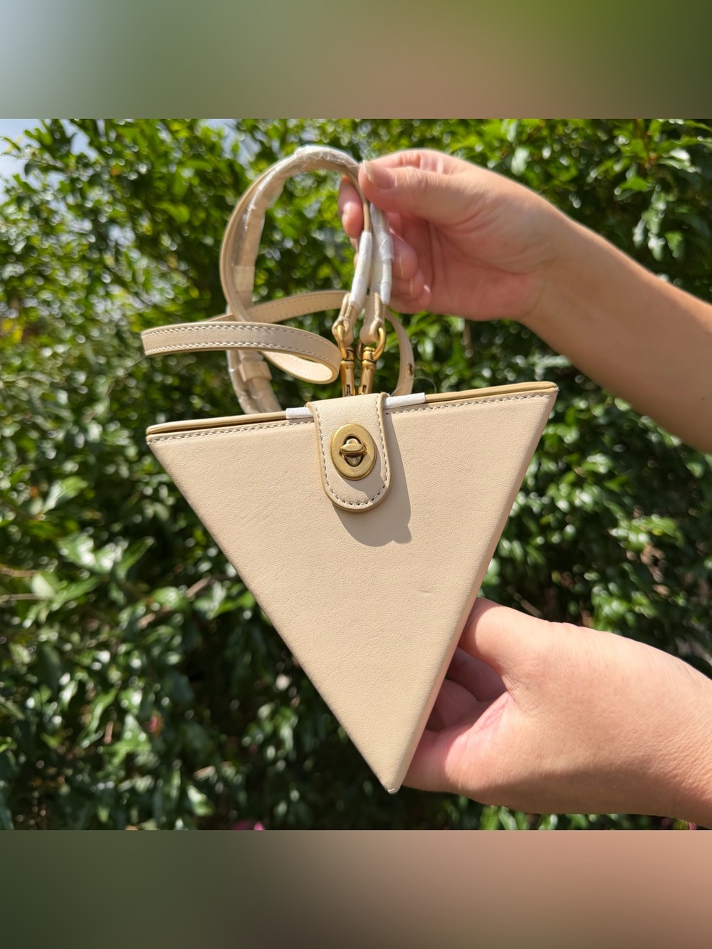 NWT Coach City Blocks Triangle Bag C0304